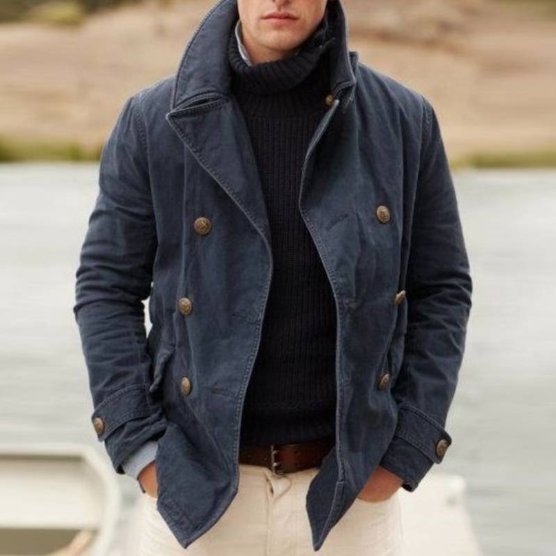 Casual Fashion Lined Solid Color Jacket - Iberon