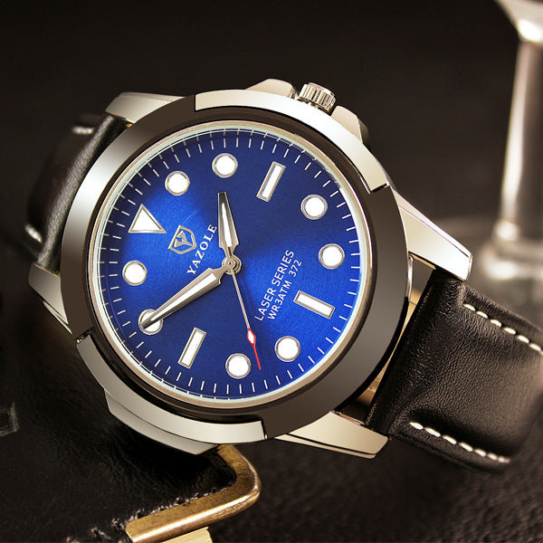 372 YAZOLE brand quartz watches, non mechanical men's sports watches, luminous green ghost series watches wholesale - Iberon