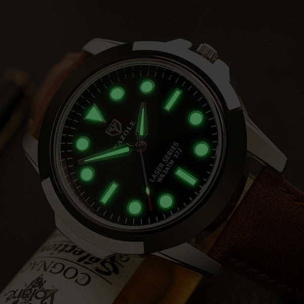 372 YAZOLE brand quartz watches, non mechanical men's sports watches, luminous green ghost series watches wholesale - Iberon