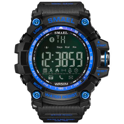 Smart Sports Watch, Bluetooth Waterproof Watch