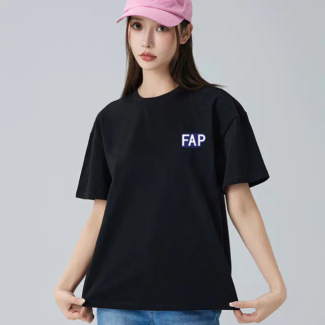 Chic Korean Style Women's Cotton T-shirts for Summer