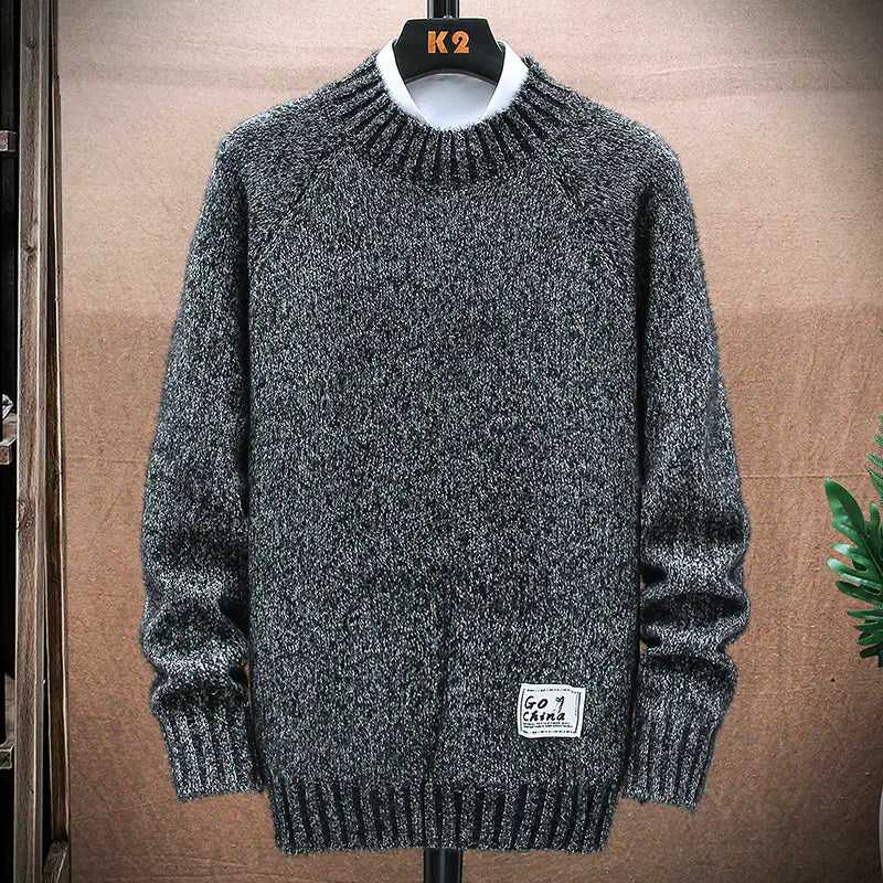 Knitted Sweater Tops and Bottoming Shirts for Teens
