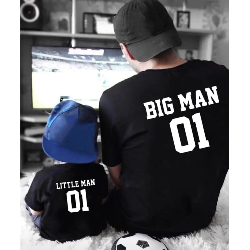 Parent-Child Matching Cotton T-Shirts