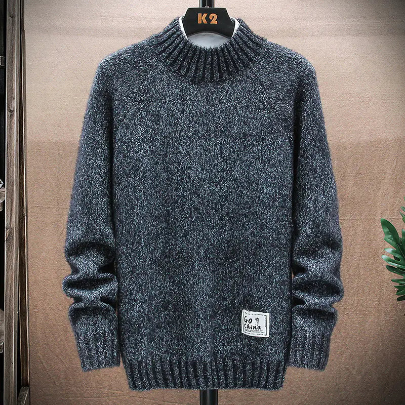 Knitted Sweater Tops and Bottoming Shirts for Teens